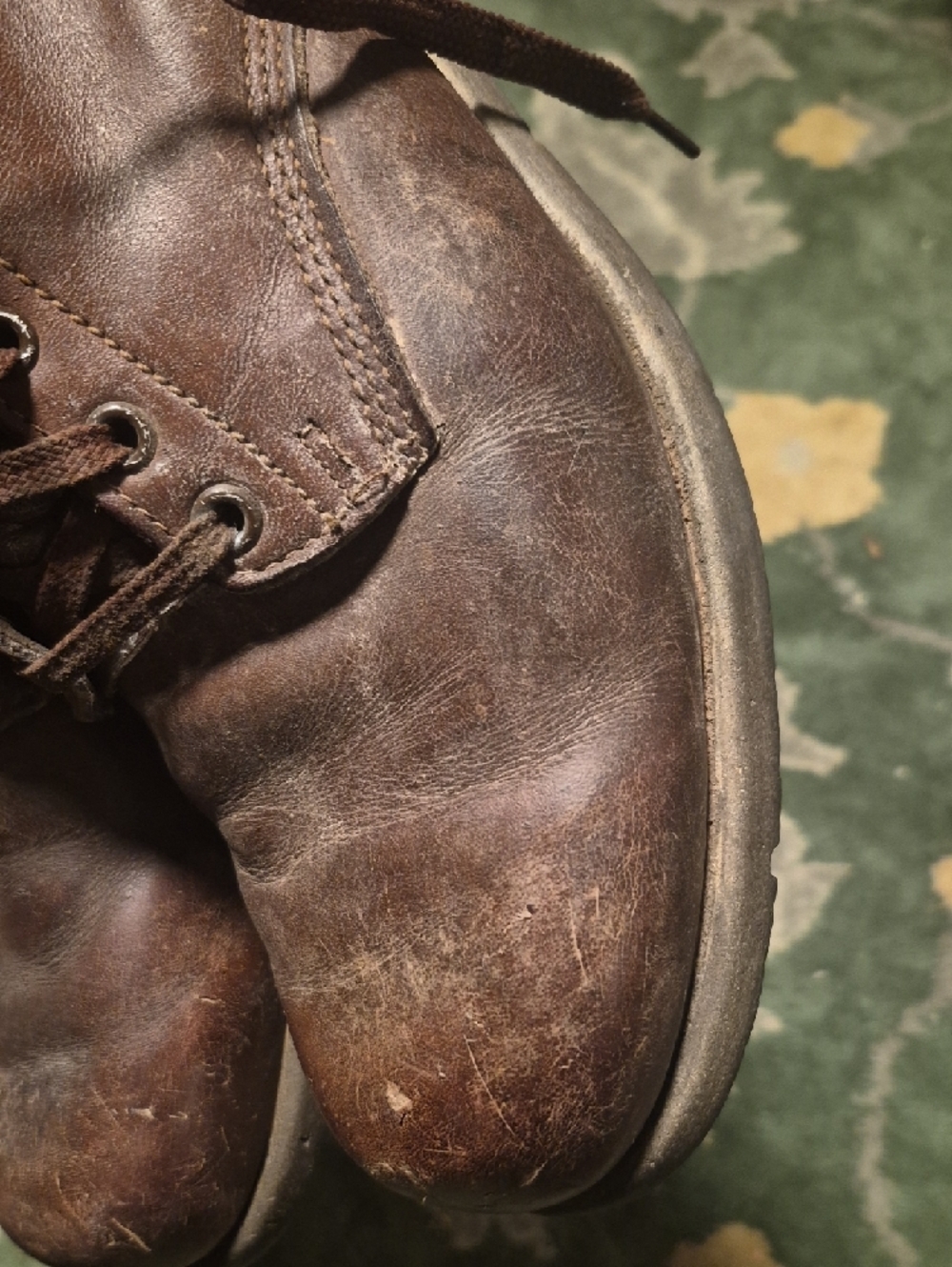 Wolverine Dark Brown Leather Chukka Boots - Picture 8 of 16